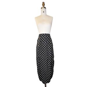 B2 Nasty Gal black and white star skirt in size 8